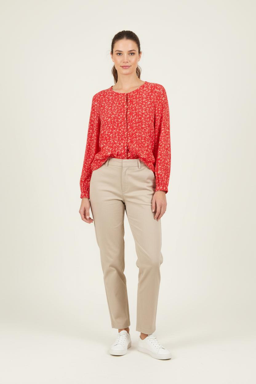 Blouse Rouge et Blanche - Taille S/36 de la marque Karl Marc John | PARAD84130 - Vendu par Paradigme - Image 1