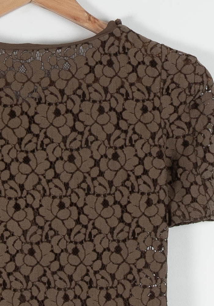 Top Marron - Taille S/36 de la marque IKKS | PARAD84137 - Vendu par Paradigme - Image 3