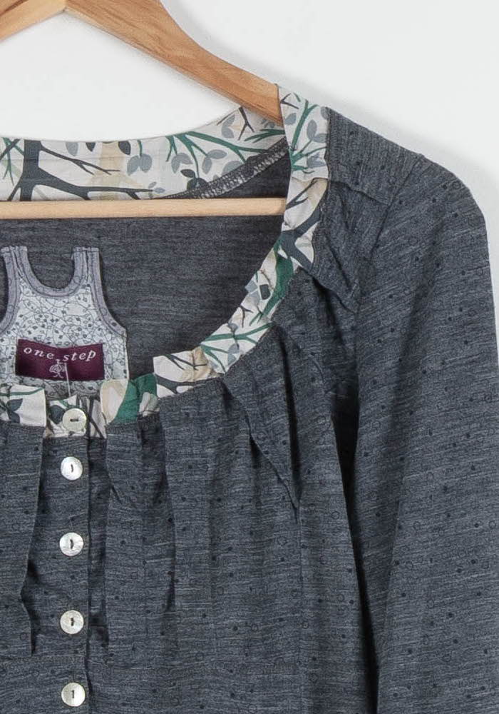 Blouse Bleue - Taille XL/42 de la marque One Step | PARAD84138 - Vendu par Paradigme - Image 3