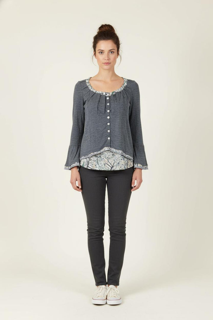 Blouse Bleue - Taille XL/42 de la marque One Step | PARAD84138 - Vendu par Paradigme - Image 1