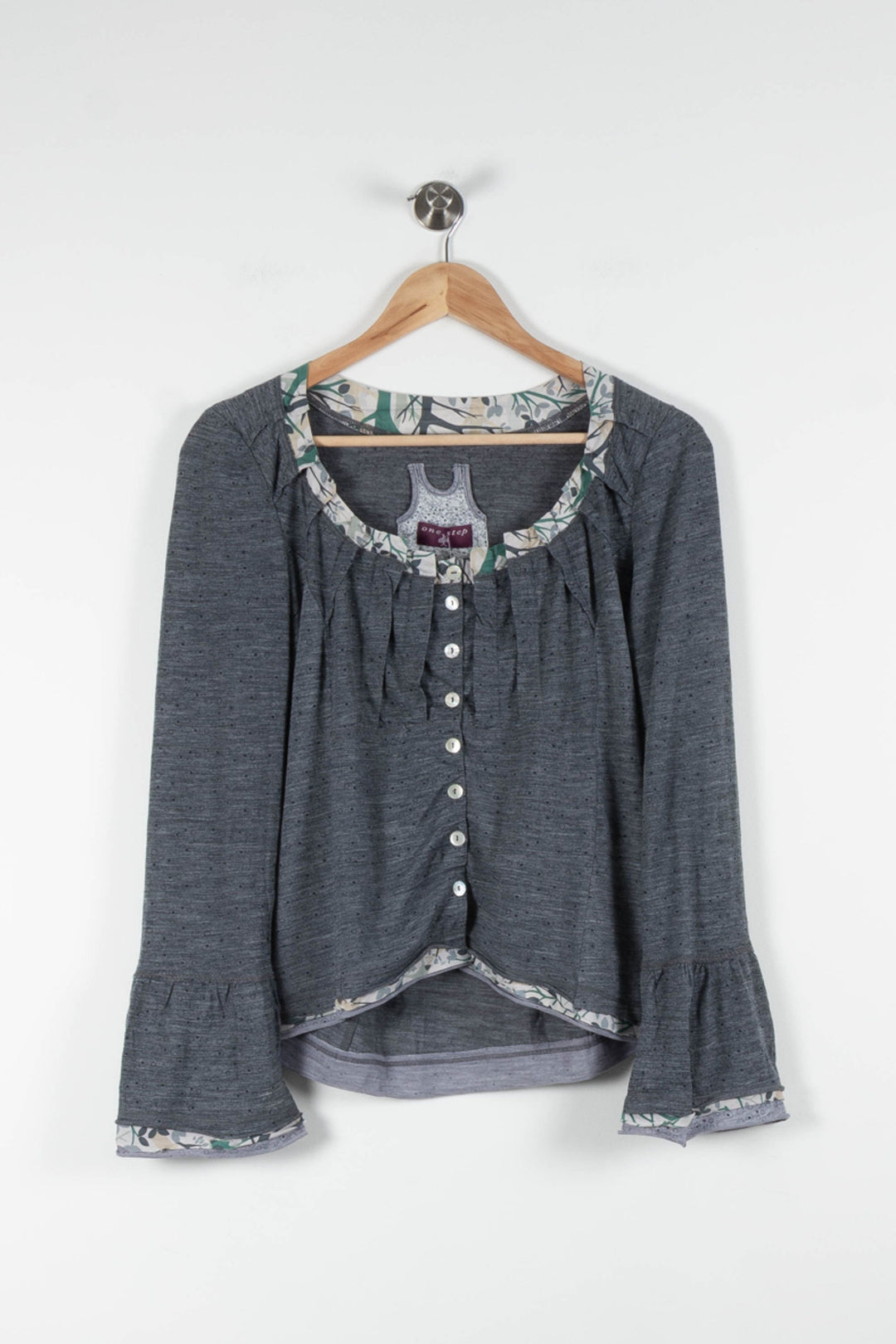 Blouse Bleue - Taille XL/42 de la marque One Step | PARAD84138 - Vendu par Paradigme - Image 2