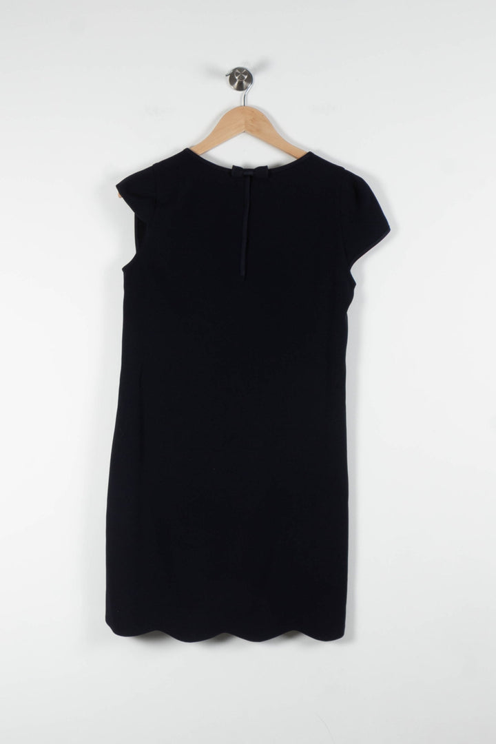 Robe Droite Noire - Taille S/36 de la marque Claudie Pierlot | PARAD84140 - Vendu par Paradigme - Image 4