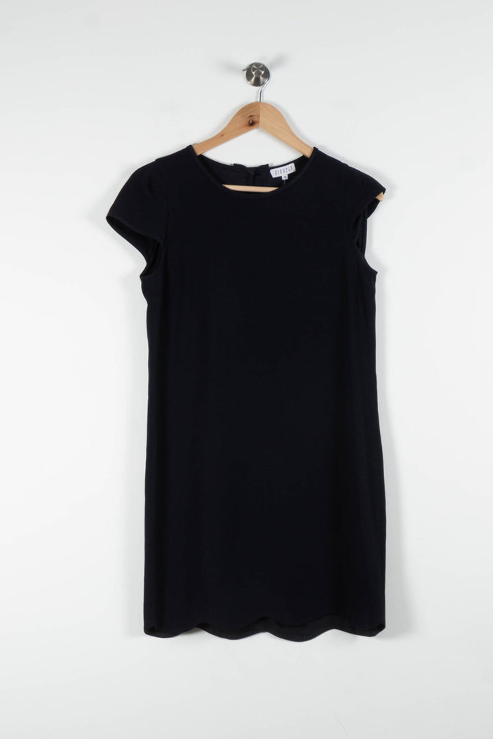Robe Droite Noire - Taille S/36 de la marque Claudie Pierlot | PARAD84140 - Vendu par Paradigme - Image 2