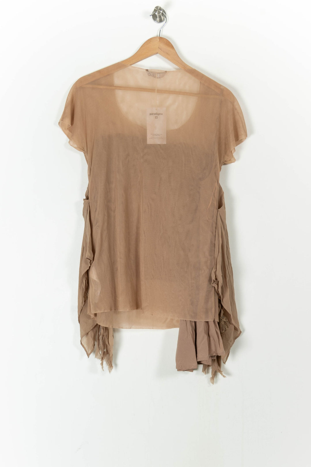 Blouse Beige - Taille XL/42 de la marque Liu Jo | PARAD84141 - Vendu par Paradigme - Image 4