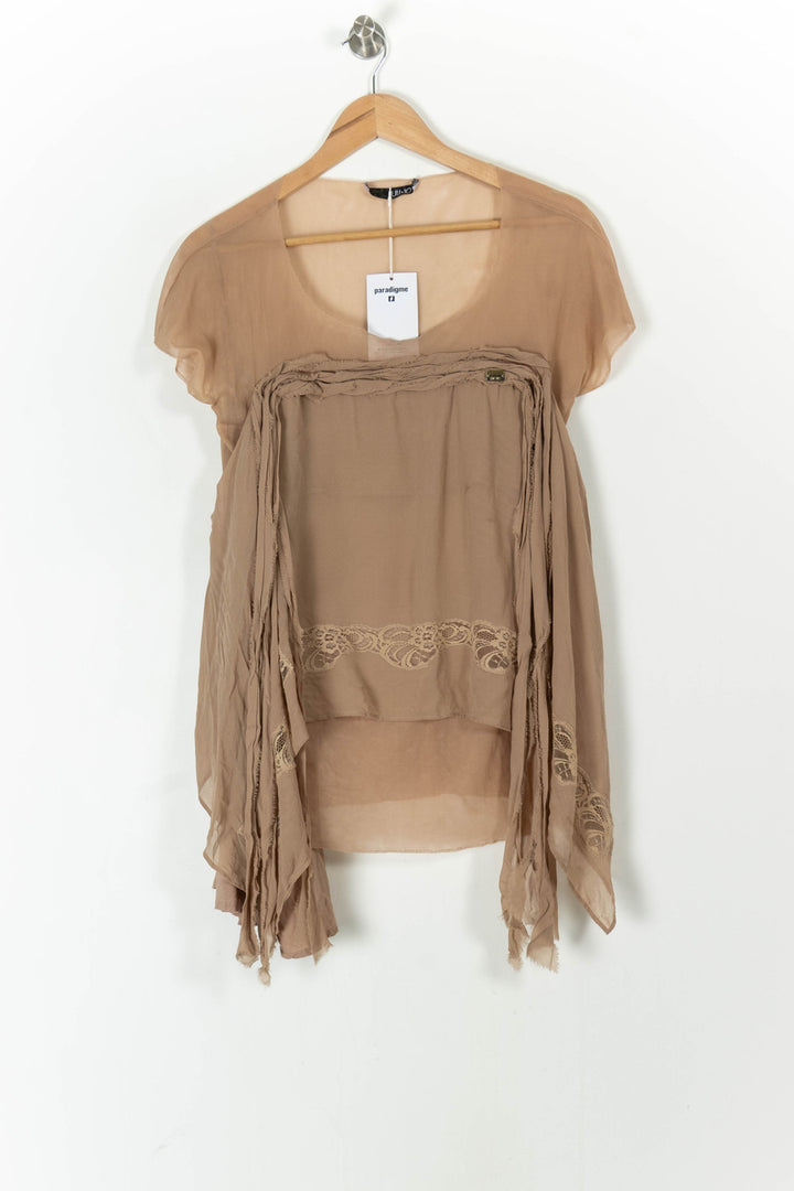 Blouse Beige - Taille XL/42 de la marque Liu Jo | PARAD84141 - Vendu par Paradigme - Image 2