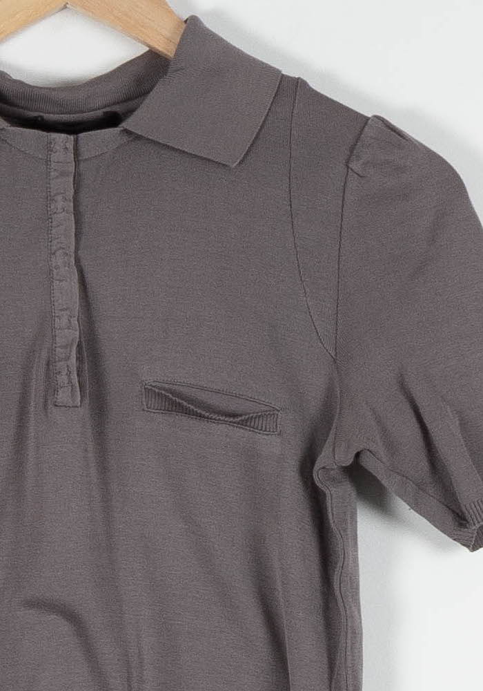 Polo Gris - Taille S/36 de la marque IKKS | PARAD84151 - Vendu par Paradigme - Image 3
