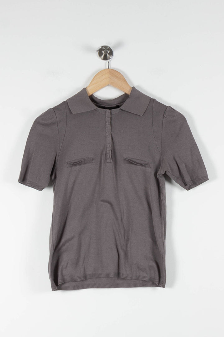 Polo Gris - Taille S/36 de la marque IKKS | PARAD84151 - Vendu par Paradigme - Image 2