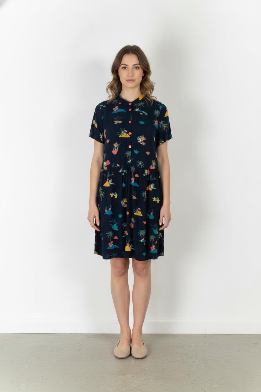 Robe Chemise Bleu - Taille S/36 de la marque Des petits hauts | PARAD84157 - Vendu par Paradigme - Image 1
