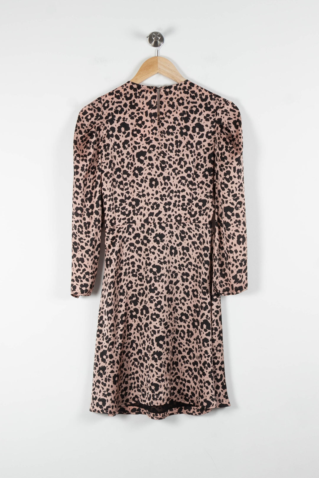 Robe Midi Rose et Noire - Taille S/36 de la marque Claudie Pierlot | PARAD84158 - Vendu par Paradigme - Image 4