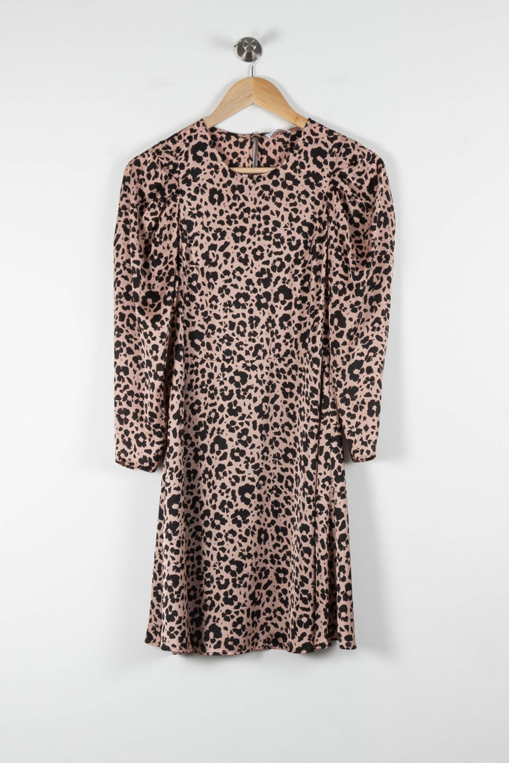 Robe Midi Rose et Noire - Taille S/36 de la marque Claudie Pierlot | PARAD84158 - Vendu par Paradigme - Image 2