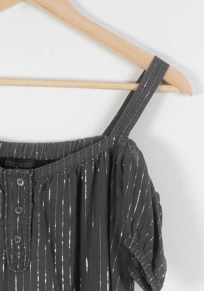 Robe Courte Grise - Taille XL/42 de la marque IKKS | PARAD84161 - Vendu par Paradigme - Image 3