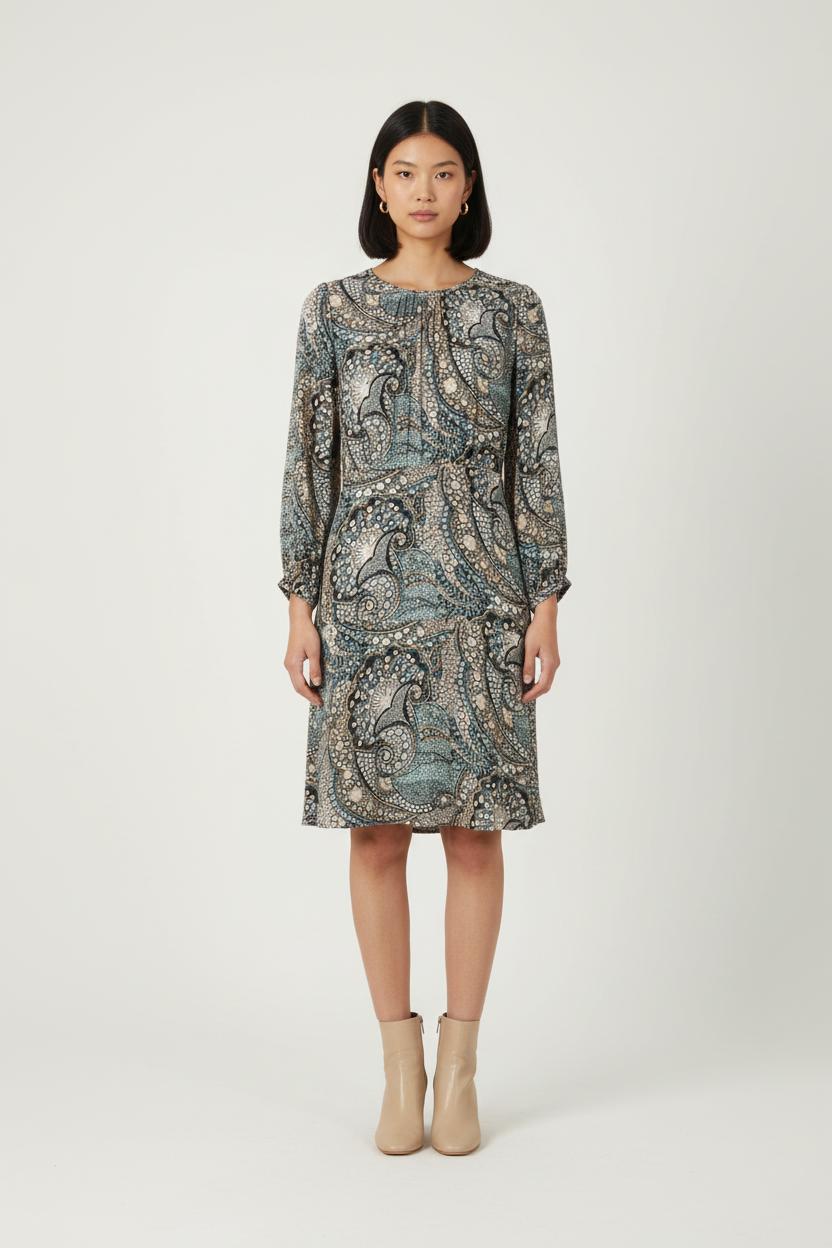 Robe Longue Multicolore - Taille S/36 de la marque Caroll | PARAD84167 - Vendu par Paradigme - Image 1