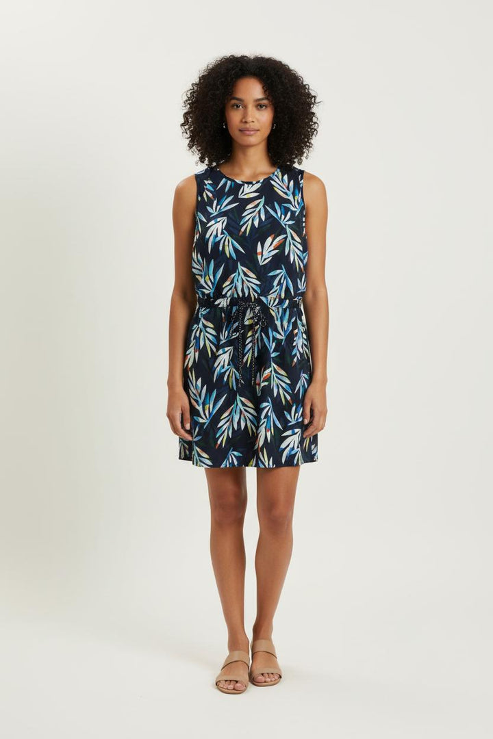 Robe Droite Bleu et Blanc - Taille S/36 de la marque One Step | PARAD84172 - Vendu par Paradigme - Image 1