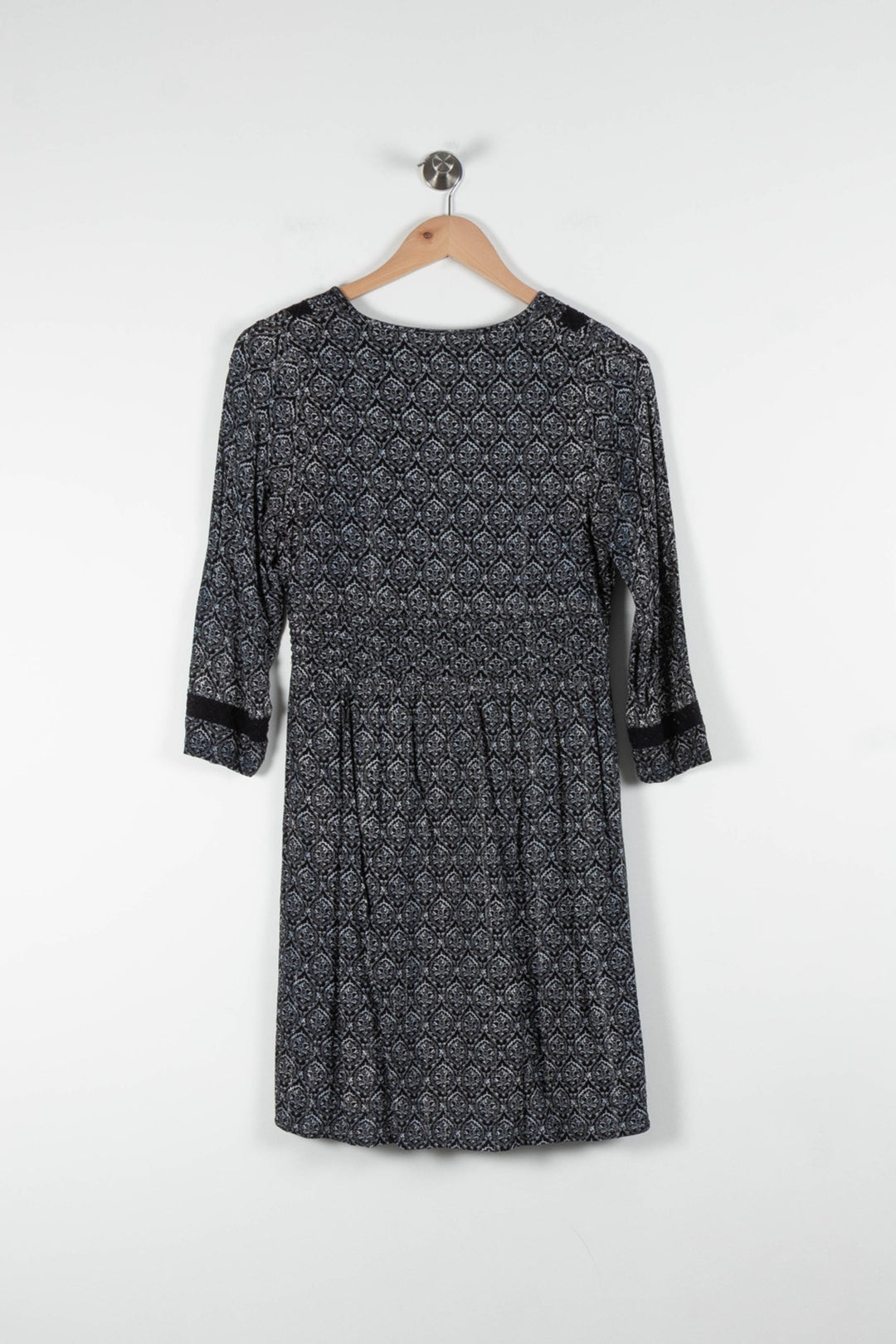 Robe Noire et Grise - Taille S/36 de la marque La Fée Maraboutée | PARAD84173 - Vendu par Paradigme - Image 4