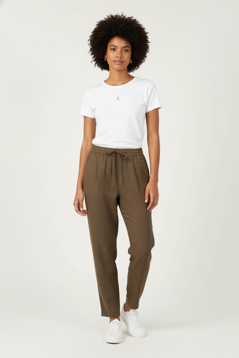 Pantalon Marron - Taille S/36 de la marque Caroll | PARAD84185 - Vendu par Paradigme - Image 1