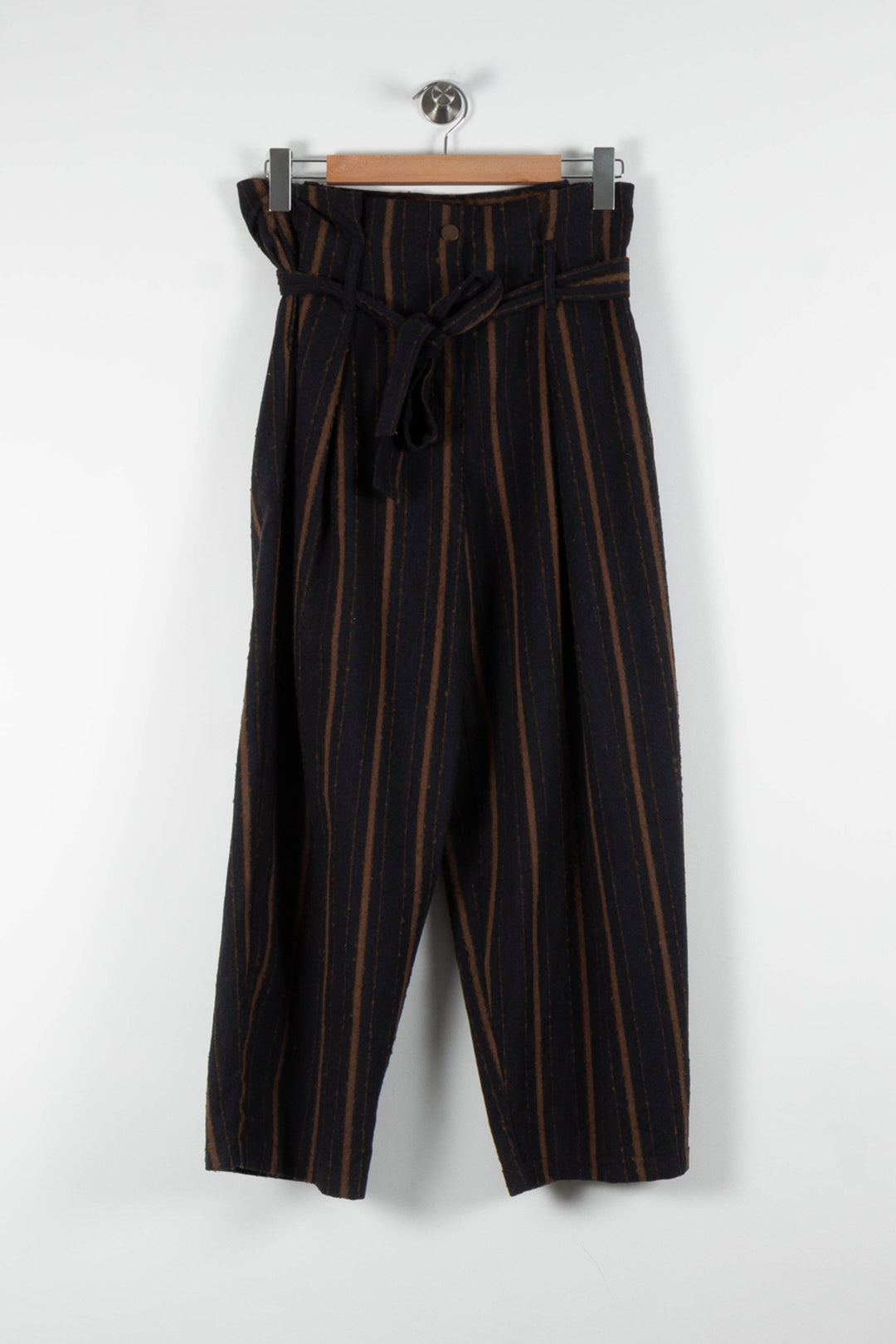Pantalon Rayé Bleu et Marron - Taille M/38 de la marque Humility | PARAD84192 - Vendu par Paradigme - Image 2