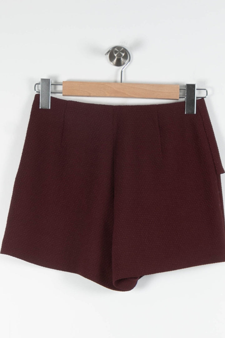 Short Bordeaux - Taille S/36 de la marque Sandro | PARAD84200 - Vendu par Paradigme - Image 4