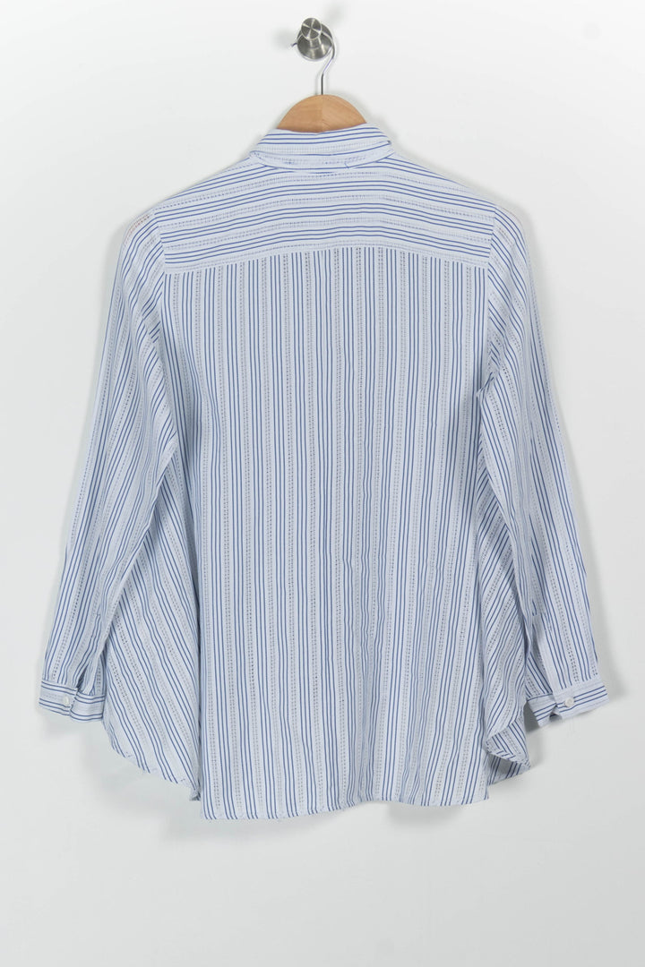 Chemise Blanche et Bleue - Taille M/38 de la marque Imperial | PARAD84203 - Vendu par Paradigme - Image 4