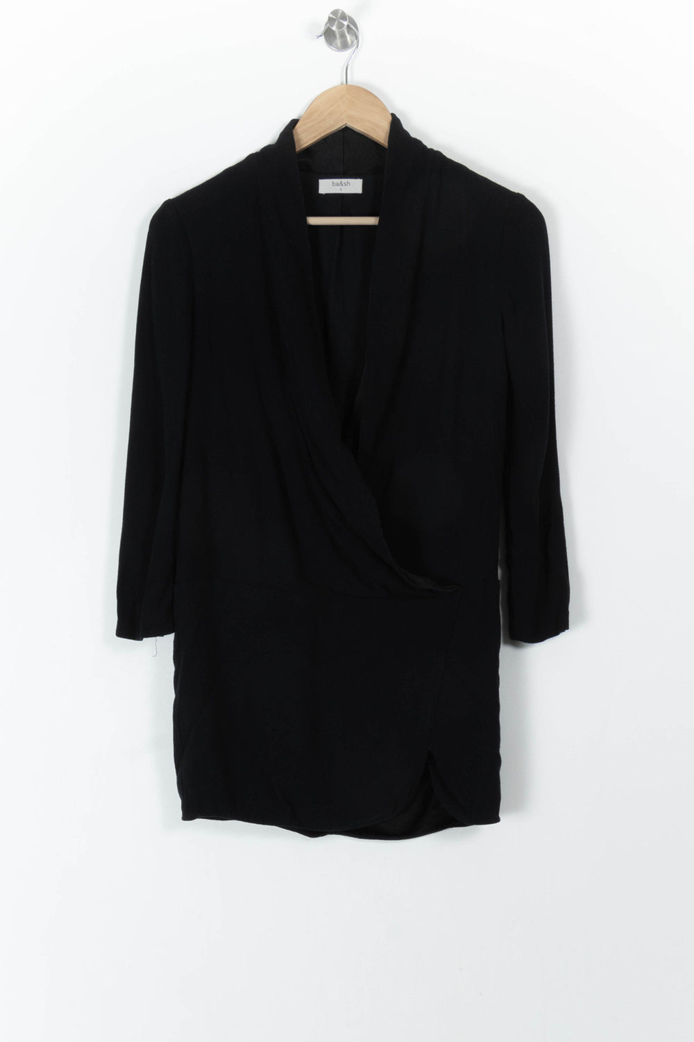 Robe Courte Noire - Taille S/36 de la marque ba&sh | PARAD84205 - Vendu par Paradigme - Image 2