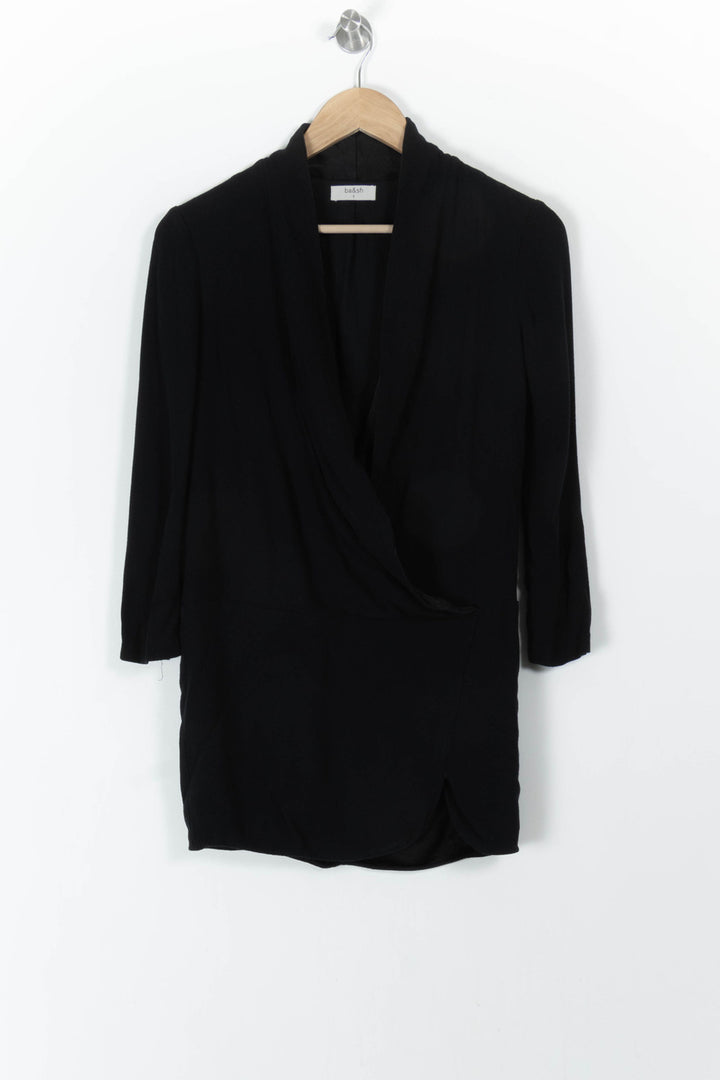 Robe Courte Noire - Taille S/36 de la marque ba&sh | PARAD84205 - Vendu par Paradigme - Image 2