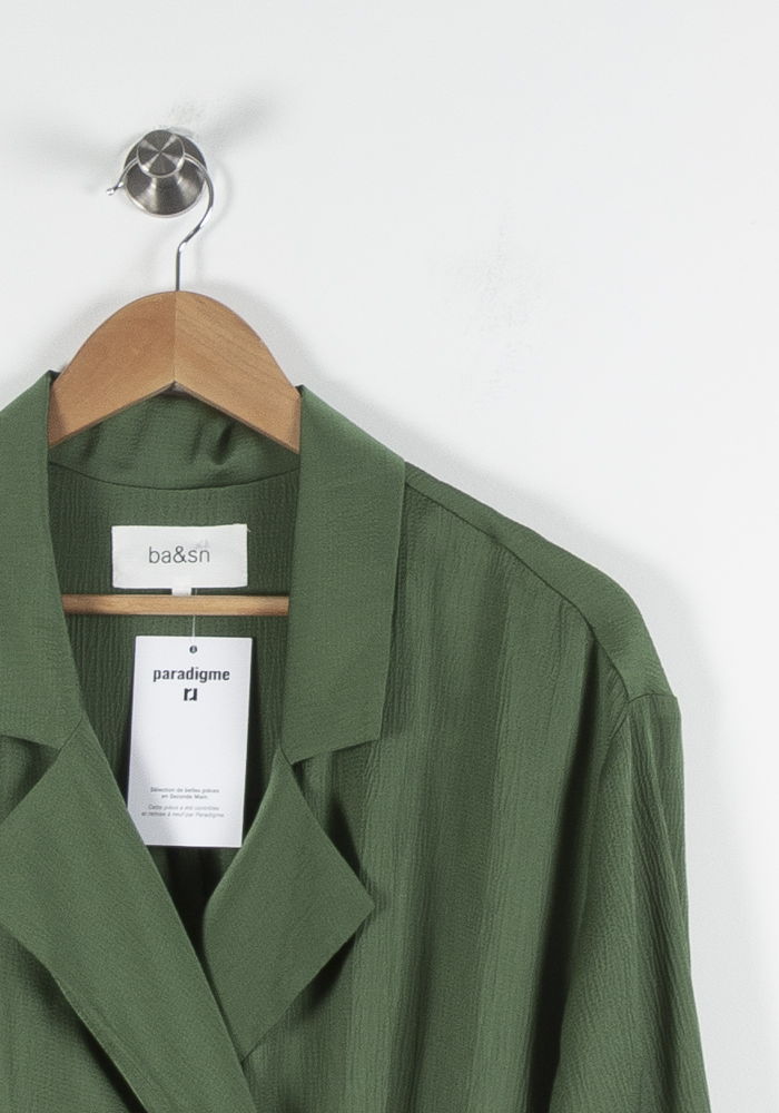 Robe Blazer Verte - Taille M/38 de la marque ba&sh | PARAD84206 - Vendu par Paradigme - Image 3