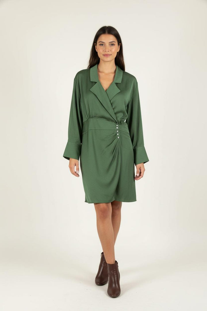 Robe Blazer Verte - Taille M/38 de la marque ba&sh | PARAD84206 - Vendu par Paradigme - Image 1