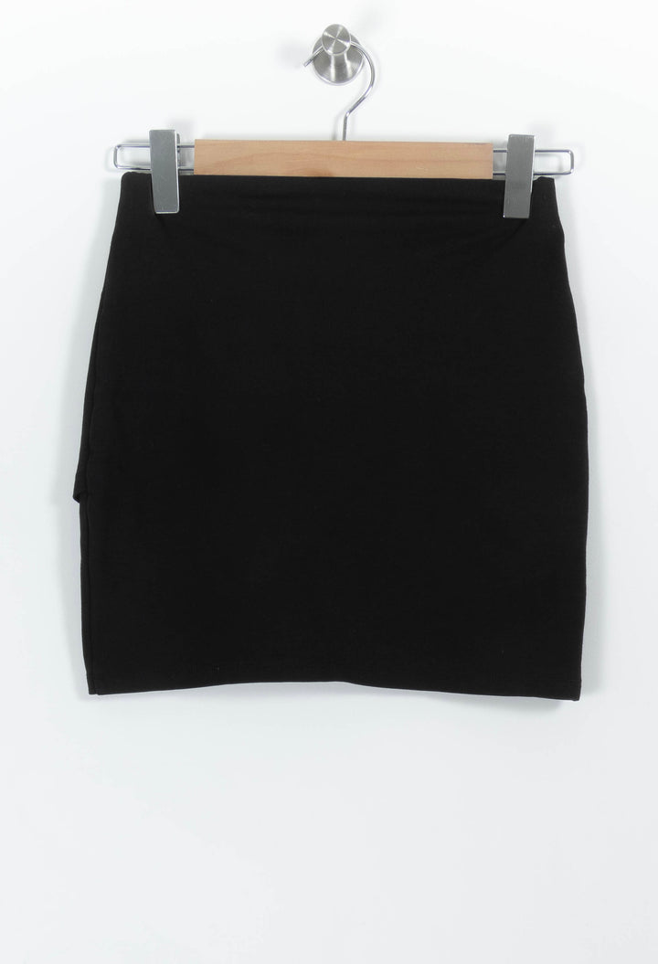 Jupe Portefeuille Noire - Taille S/36 de la marque Sézane | PARAD84207 - Vendu par Paradigme - Image 4