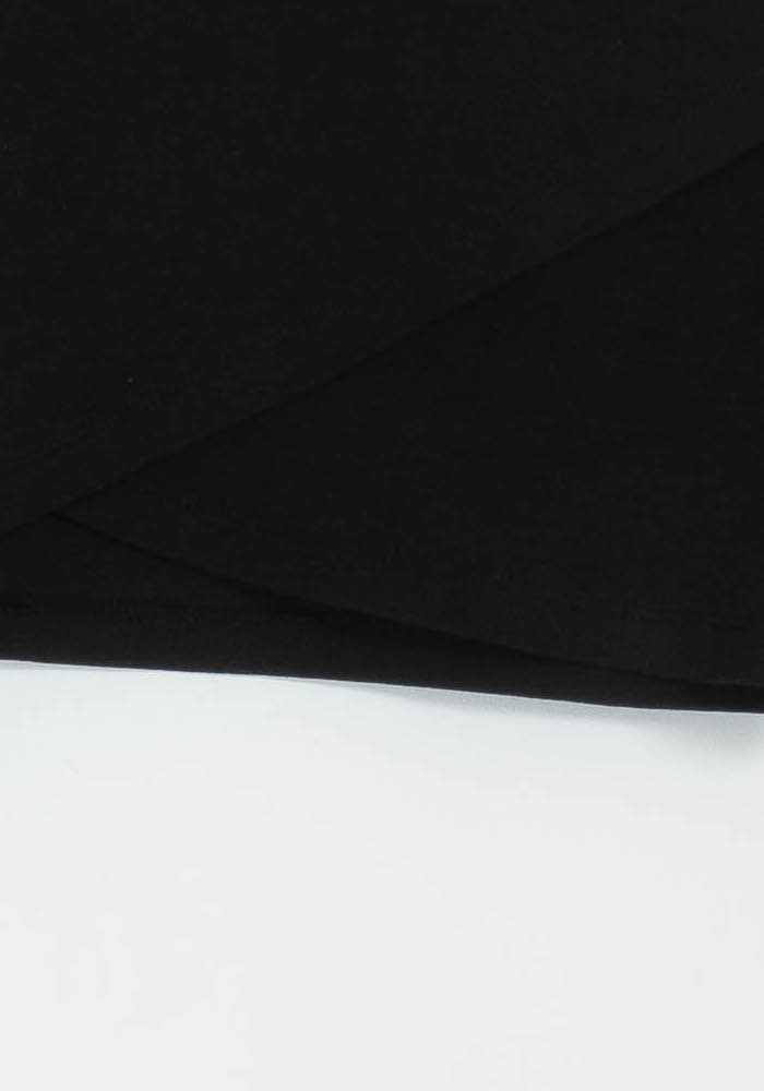 Jupe Portefeuille Noire - Taille S/36 de la marque Sézane | PARAD84207 - Vendu par Paradigme - Image 3