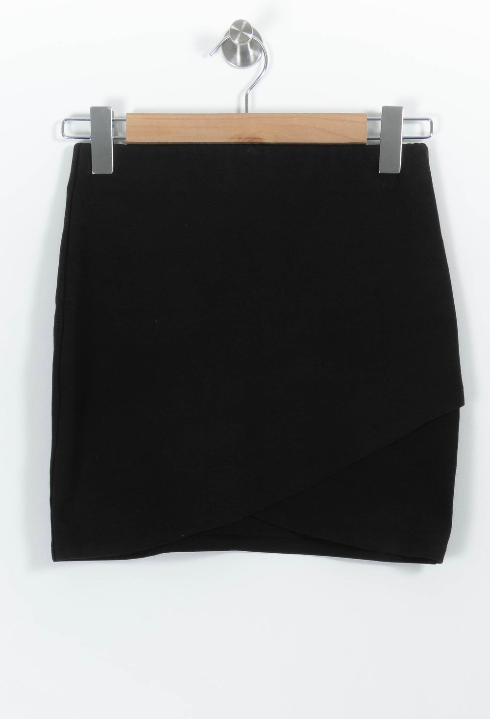 Jupe Portefeuille Noire - Taille S/36 de la marque Sézane | PARAD84207 - Vendu par Paradigme - Image 2