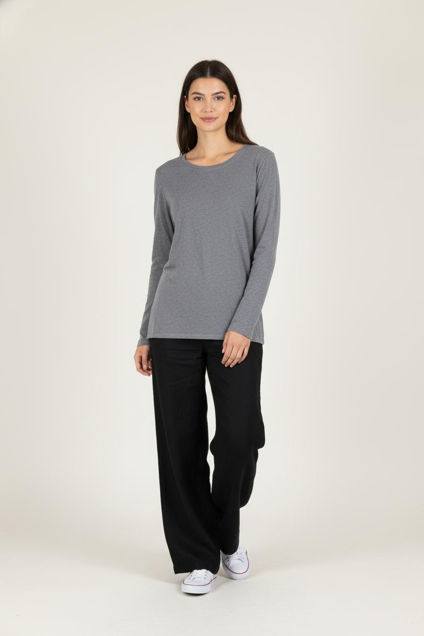 Sweatshirt Gris - Taille XL/42 de la marque American Vintage | PARAD84211 - Vendu par Paradigme - Image 1