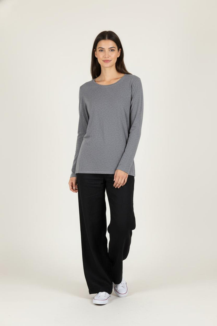 Sweatshirt Gris - Taille XL/42 de la marque American Vintage | PARAD84211 - Vendu par Paradigme - Image 1