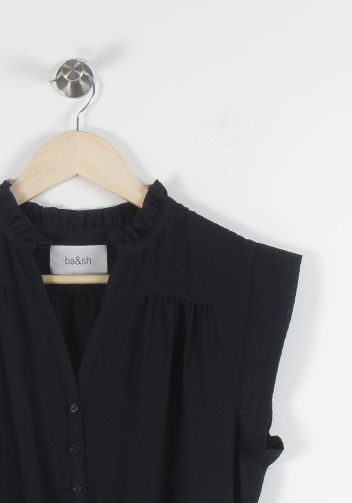 Robe Courte Noire - Taille S/36 de la marque ba&sh | PARAD84212 - Vendu par Paradigme - Image 3