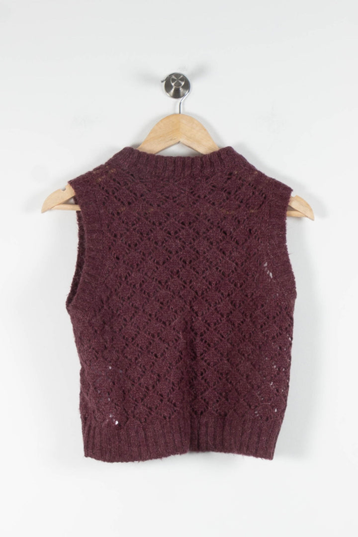 Débardeur Violet - Taille S/36 de la marque Manoush | PARAD84214 - Vendu par Paradigme - Image 4