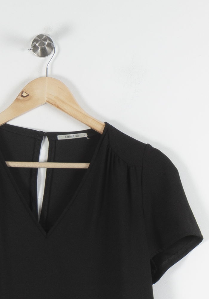 Blouse Noire - Taille XS/34 de la marque Bimba y Lola | PARAD84217 - Vendu par Paradigme - Image 3