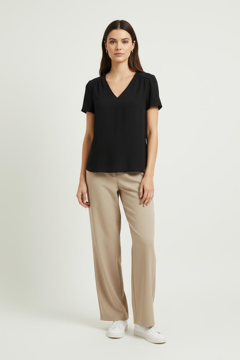 Blouse Noire - Taille XS/34 de la marque Bimba y Lola | PARAD84217 - Vendu par Paradigme - Image 1