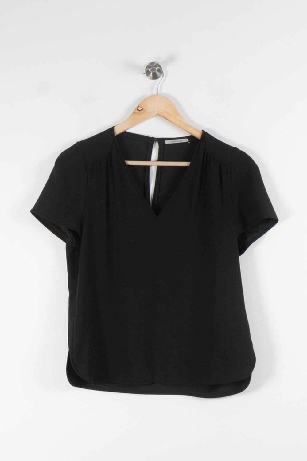 Blouse Noire - Taille XS/34 de la marque Bimba y Lola | PARAD84217 - Vendu par Paradigme - Image 2