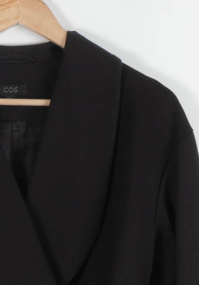 Veste Noire - Taille S/36 de la marque COS | PARAD84218 - Vendu par Paradigme - Image 3