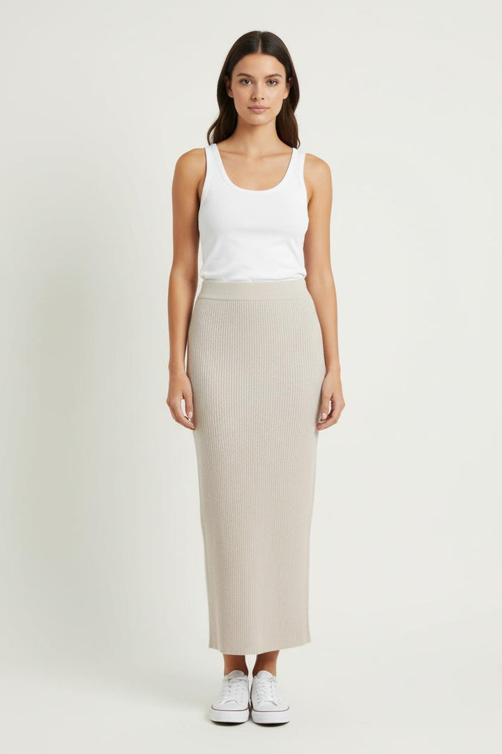Jupe Longue Beige - Taille XS/34 de la marque COS | PARAD84219 - Vendu par Paradigme - Image 1