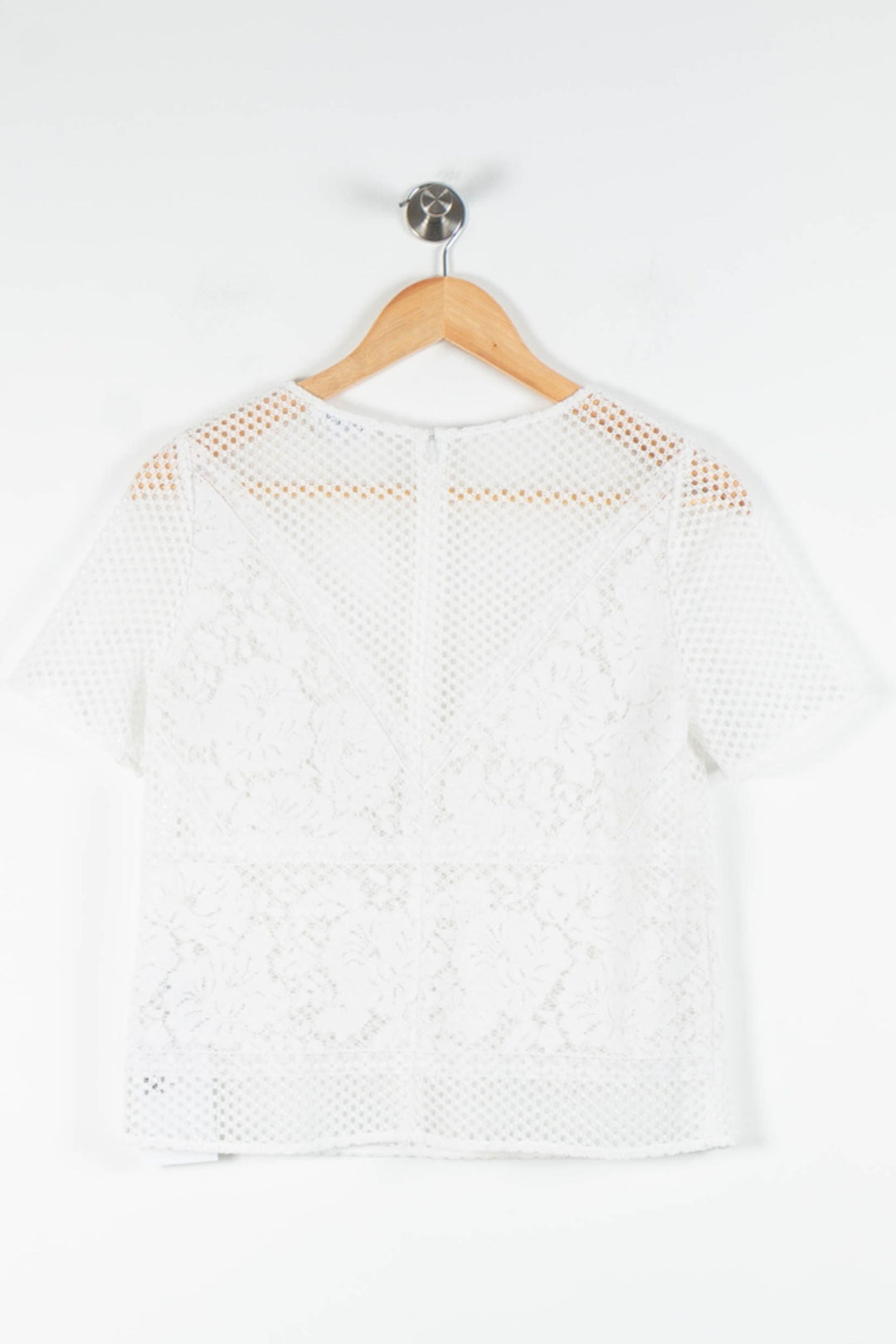 Blouse Blanche - Taille S/36 de la marque Claudie Pierlot | PARAD84222 - Vendu par Paradigme - Image 4