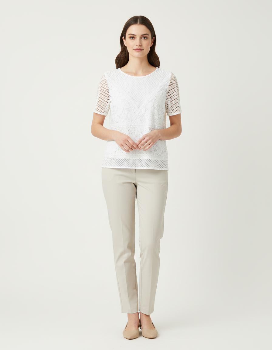 Blouse Blanche - Taille S/36 de la marque Claudie Pierlot | PARAD84222 - Vendu par Paradigme - Image 1