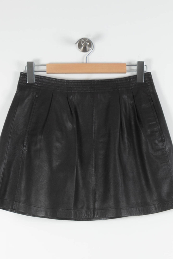 Jupe Courte Noire - Taille L/40 de la marque Comptoir des Cotonniers | PARAD84230 - Vendu par Paradigme - Image 4