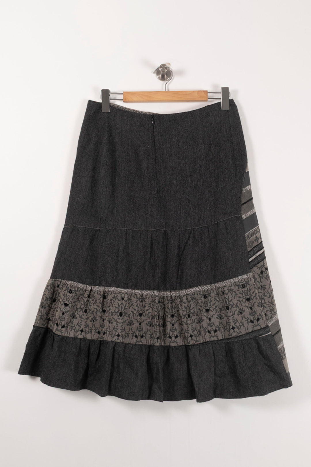 Jupe Longue Grise - Taille XL/42 de la marque Imprevu | PARAD84231 - Vendu par Paradigme - Image 4