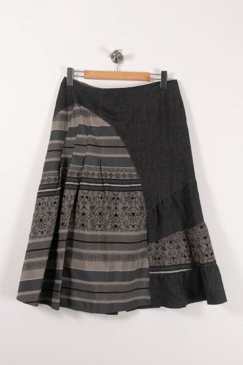 Jupe Longue Grise - Taille XL/42 de la marque Imprevu | PARAD84231 - Vendu par Paradigme - Image 2