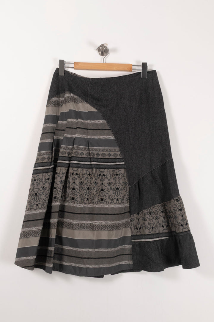 Jupe Longue Grise - Taille XL/42 de la marque Imprevu | PARAD84231 - Vendu par Paradigme - Image 2