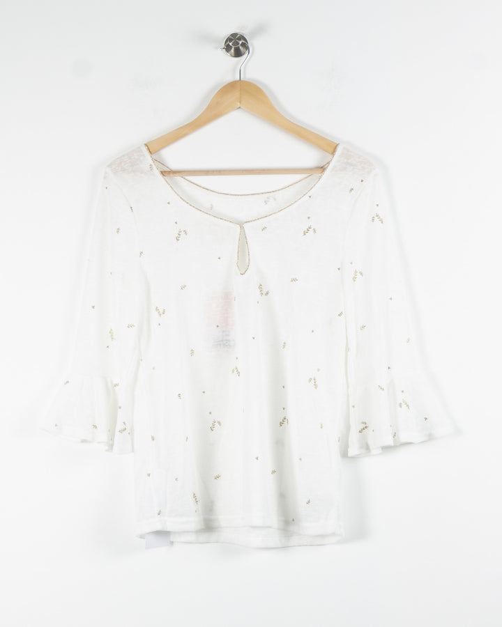 Pull Blanc - Taille M/38 de la marque Grace & Mila | PARAD84246 - Vendu par Paradigme - Image 4