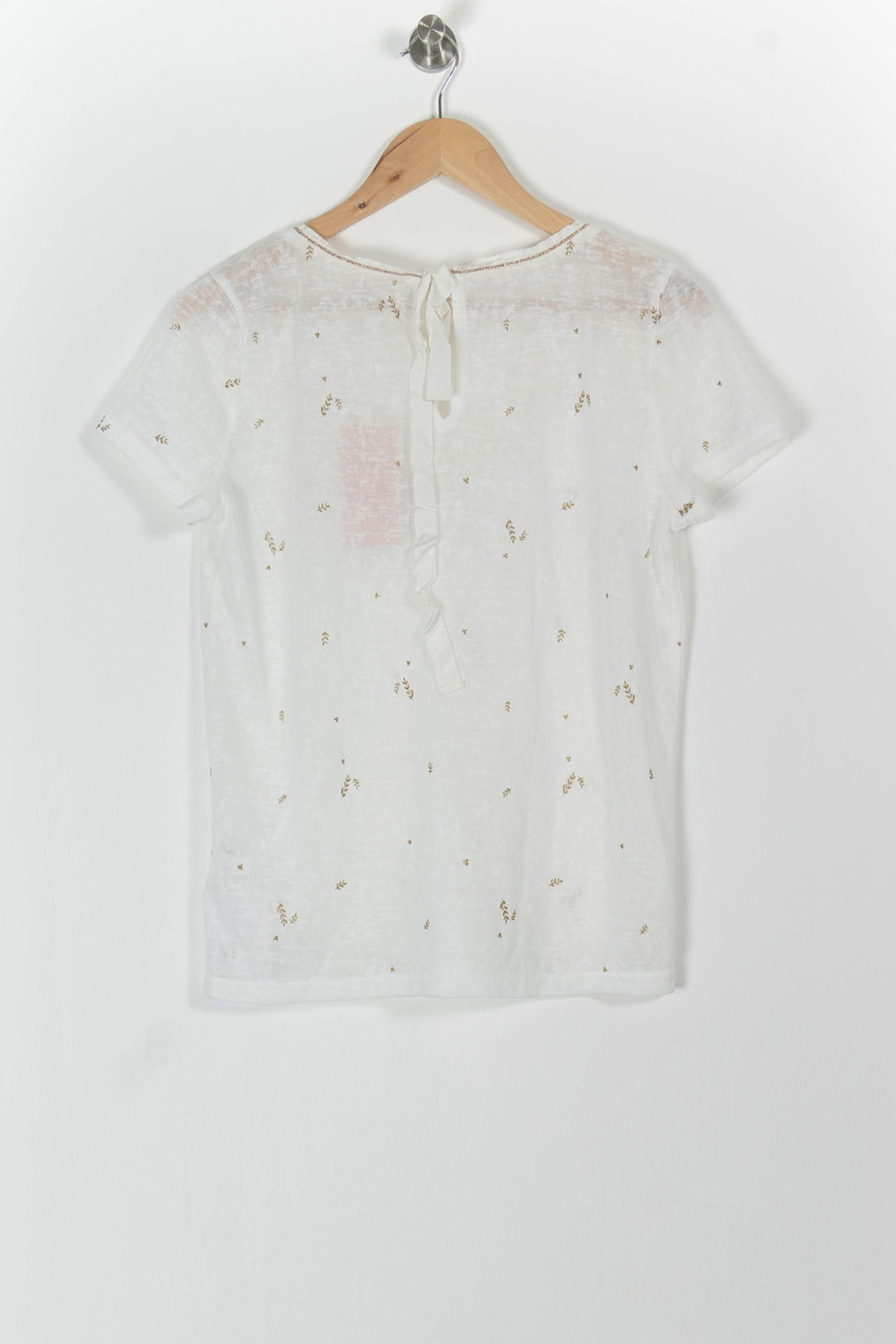 T-shirt Blanc - Taille M/38 de la marque Grace & Mila | PARAD84247 - Vendu par Paradigme - Image 4