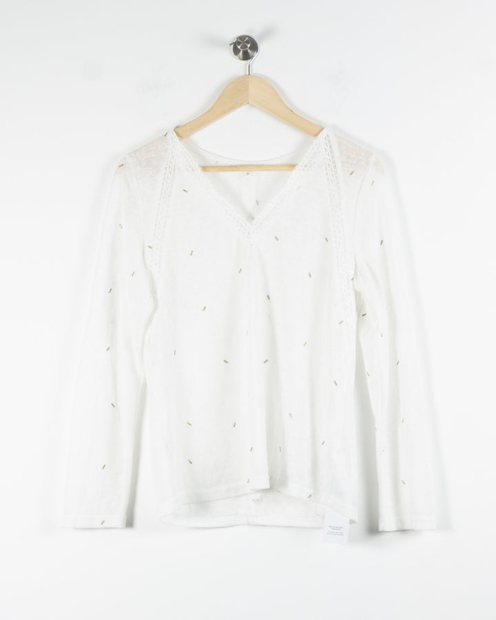 Blouse Blanche - Taille M/38 de la marque Grace & Mila | PARAD84249 - Vendu par Paradigme - Image 2