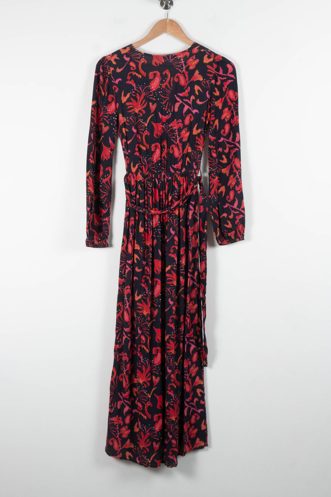Robe Longue Noire et Rouge - Taille XS/34 de la marque La Fée Maraboutée | PARAD84254 - Vendu par Paradigme - Image 4