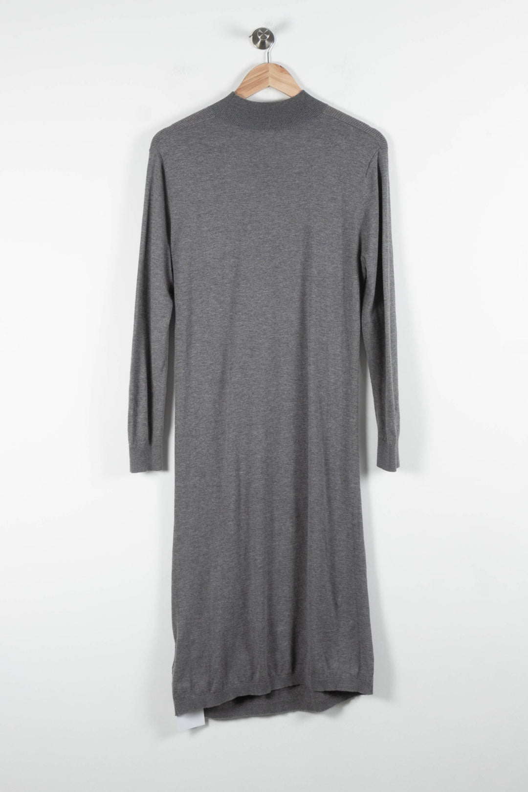 Robe Pull Grise - Taille L/40 de la marque Rodier | PARAD84260 - Vendu par Paradigme - Image 4