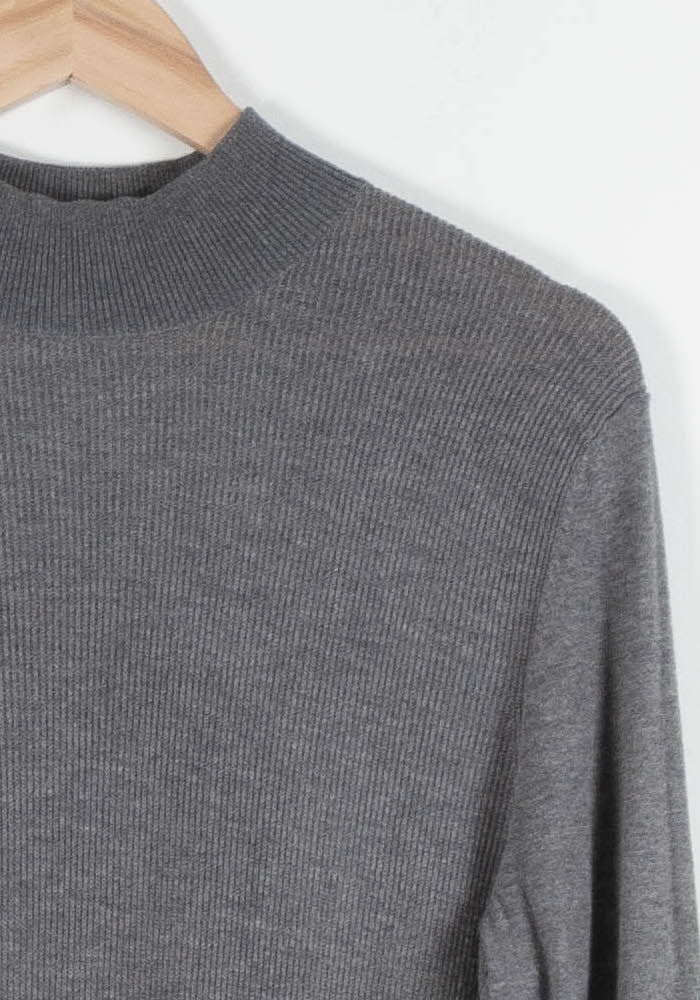 Robe Pull Grise - Taille L/40 de la marque Rodier | PARAD84260 - Vendu par Paradigme - Image 3